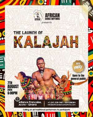 African Dance Rhythms to launch “Kalajah” at Alliance Franaise