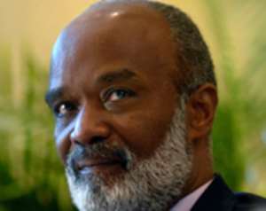 Elected Haiti president takes office