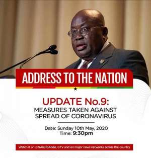 Covid-19: Akufo-Addo To Address The Nation Tonight