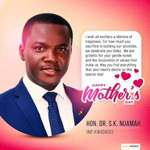 Kwadaso MP Hon Dr S K Nuamah Celebrates Mothers
