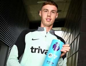 Cole Palmer named Premier League player of the month