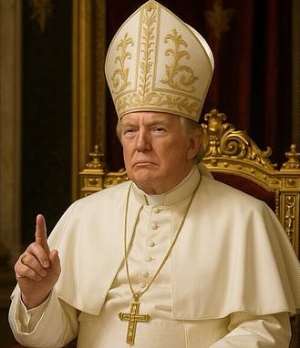 Cloaks and Conclaves: Trump’s Papal Post Was Symbolic, Not Sovereign!