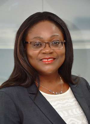 Mrs Patience Akyianu,  Barclays Bank Ghana Managing Director