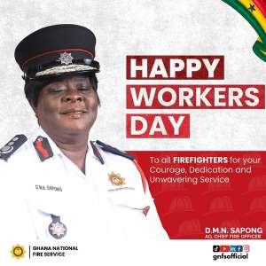 D.M.N Sapong, Ag Chief Fire Officer