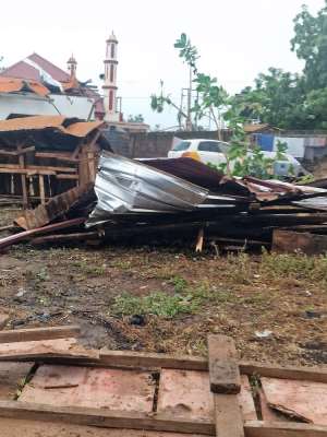 Storm rips through Apolonia, injures 11 and destroys over 60 shops