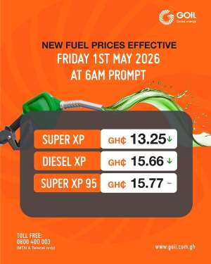 GOIL reduces fuel prices as May pricing window opens