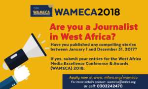 WAMECA 2018: Call For Entries