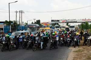 Lagos must re-strategise to address the challenges that commercial motorcycles present. - Source: PIUS UTOMI EKPEI/AFP via Getty Images