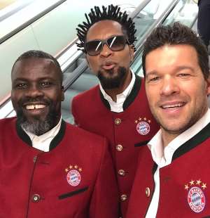 Sammy Kuffour Joins Bayern Munich Legends In Bundesliga Title Celebrations At Allianz Arena