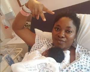 Actress, Linda Adeddeji Welcomes Baby Boy in UK Hospital