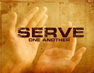 Let's serve so that we can reach our destiny