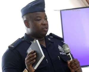 The head of the National Security SWAT unit, DSP Samuel Azugu
