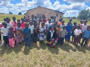 Justina Mutale Adopts Rural School In Zambia