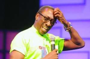 Ghanaian actor, talk show host, and author Kwaku Sintim-Misa, popularly known as KSM