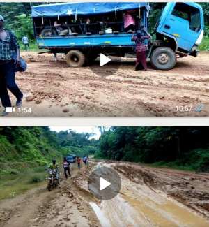Students Boycott Class Over Muddy Roads In Samreboi