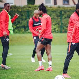 It Feels Good To Be Back In Training, Says Red Bull Salzburg's Majeed Ashimeru