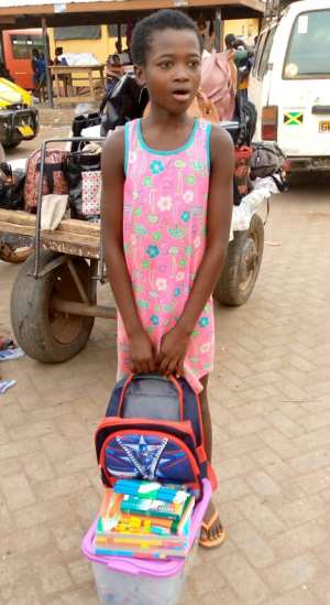 Joy Makers Navrongo supports Little Mavis to get back to school