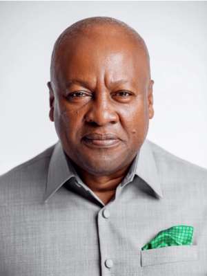 H E John Dramani Mahama - President of Ghana