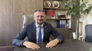 CGTN interviewed Pavel Kiparisov in Beijing, Chairman of the Russian-Chinese Guild of Commerce, on May 18, 2026. Photo: courtesy of Pavel Kiparisov