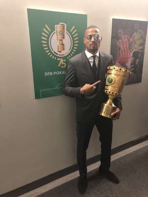 KP Boateng Happy To Win DFB Pokal Cup