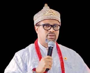The King of the Igbo community in Ghana, Dr. Eze Chukwudi Ihenetu