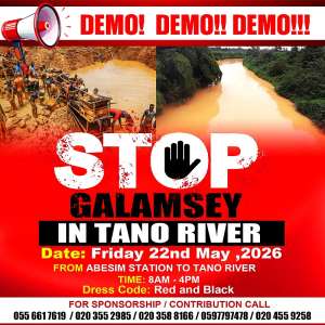 Conveners disappointed as police cancel street protest against galamsey