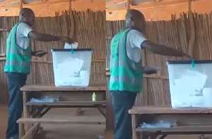 Video of man stuffing ballot papers just to tarnish our image and credibility; disregard it — EC