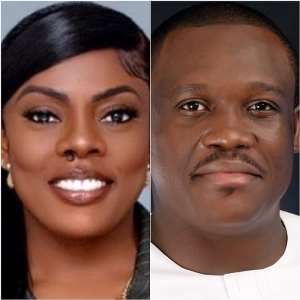 Nana Aba Anamoah and Sam Nartey George