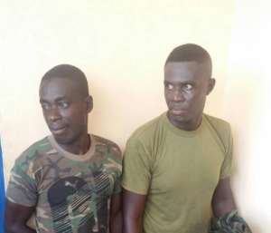 CR: Fake Soldiers Arrested For Assaulting Residents