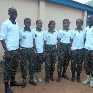 Ghana Table Tennis players show appreciation to Ghana Immigration Service