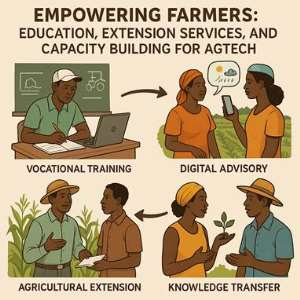 Empowering Farmers: Education, Extension Services, and Capacity Building for Agricultural Technology