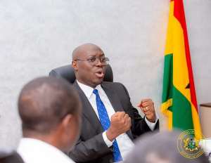 Minister for Finance, Dr. Cassiel Ato Forson