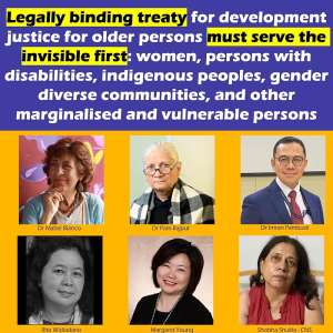 The invisible must get served first by legally binding treaty for older persons