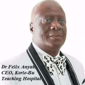 Dr Felix Anyah Appointed CEO Of Korle-Bu