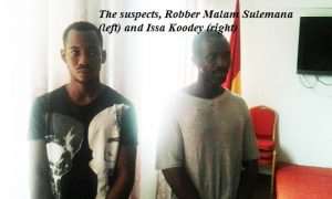 Police Grab Suspected Murderer, Robber
