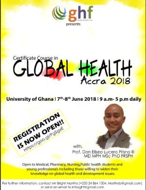 University Students Set To Host Certificate Course In Global Health In Accra