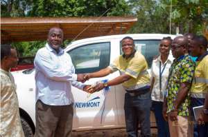 Birim North: Newmont Goldcorp Ghanas Akyem Mine Collaborates To Promote Security