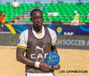 AFCON Beach Soccer Goal-king Alexander Adjei joins Barcelona