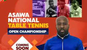 Former Champion and Olympian Isaac Opoku to stage National Table Tennis Championship