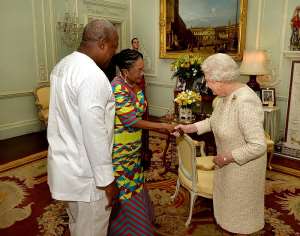 Mahama congratulates Queen Elizabeth on her platinum jubilee celebration