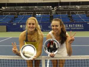 Tennis : Mladenovic and Voskoboeva won events