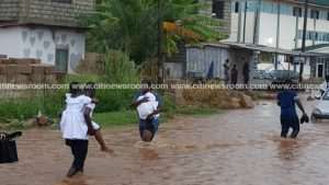 Dansoman Residents Swallowed Up By Floods After Rains