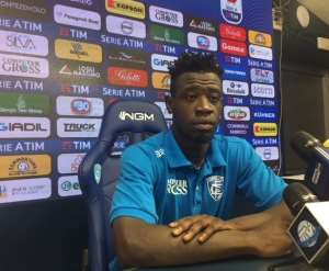 Afriyie Acquah's Empoli Relegated From Serie A