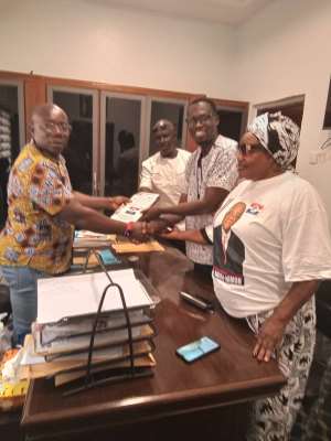Addai-Nimoh's Picks Up Nomination Forms as NPP Flagbearer Race Intensifies