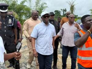 Lands minister leads governments 800 acre land reclamation project at Nkroful