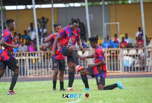 202223 GPL Matchday 32 Wrap Up: Aduana stunned by Dreams FC as Legon Cities compound Hearts of Oak's woes