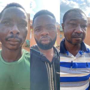 Gold robbers arrested at Akyem-Adukrom