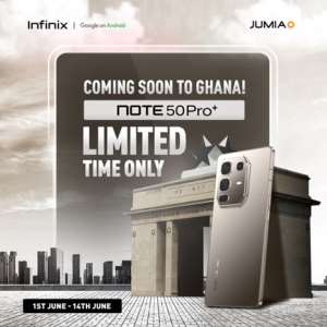 The Ultra-Premium NOTE 50 Pro+ 5G lands in Ghana June 1