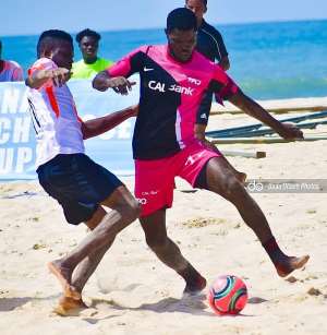 Ghana Beach Soccer FA Cup produce shocks, surprises and excitement
