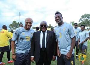 Dede Ayew Assures Akufo-Addo Black Stars' Readiness For 2019 AFCON